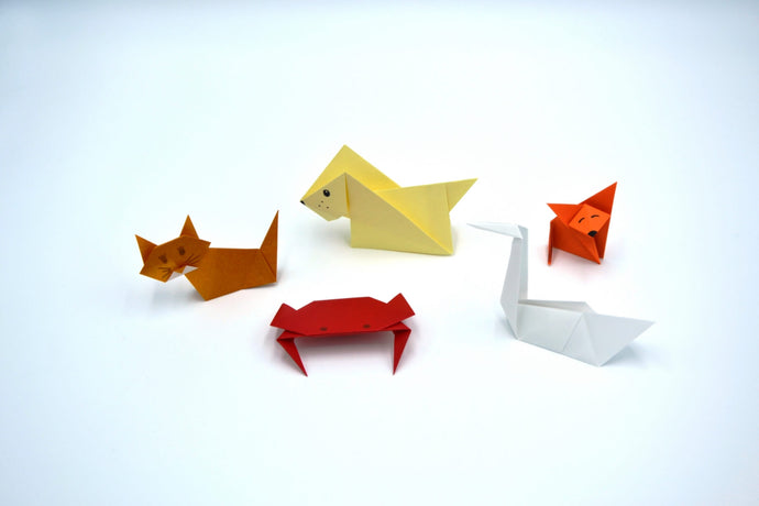 Comment s’occuper pendant les vacances ? 5 idées d’origami faciles à faire avec vos enfants sur le thème des animaux