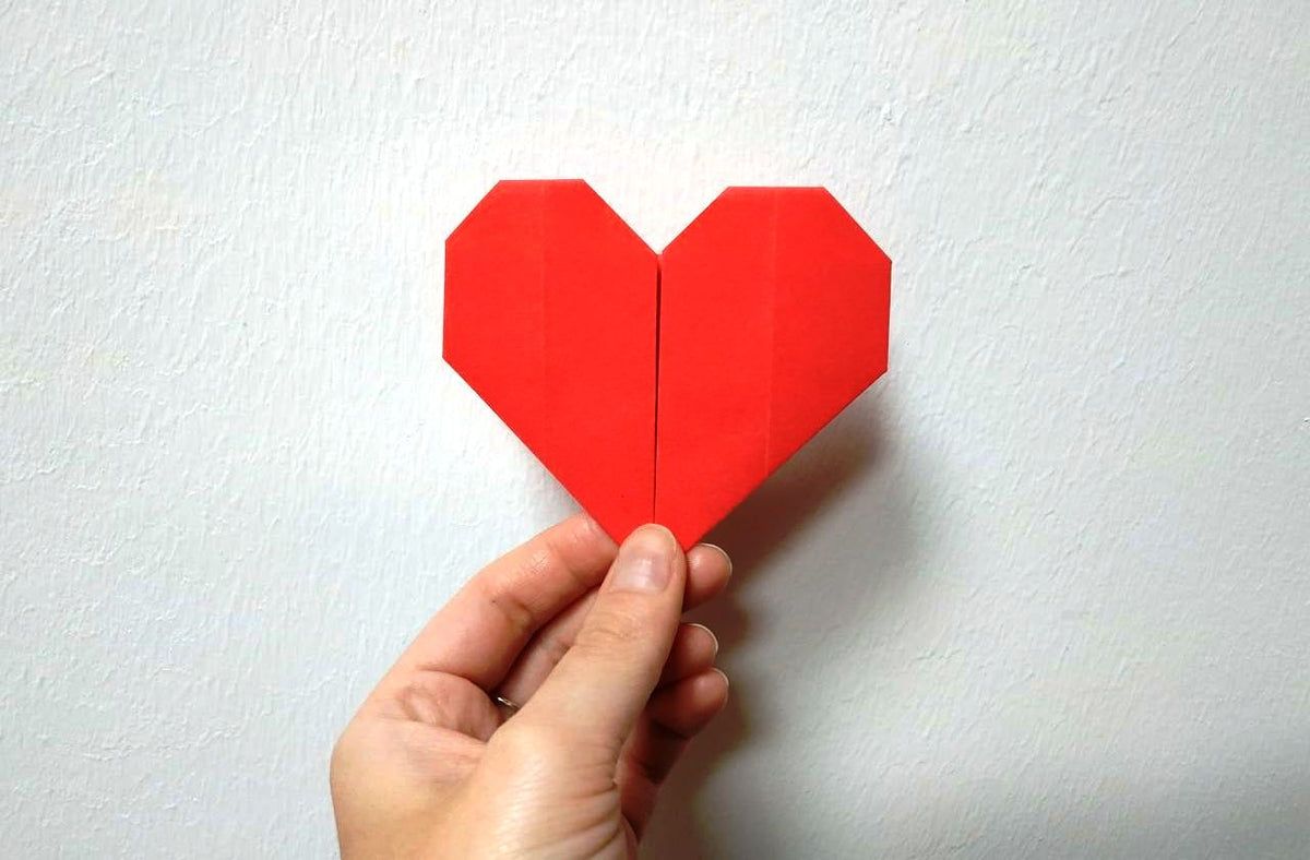 Tuto : comment faire un cœur en origami pour la Saint Valentin – kamidine