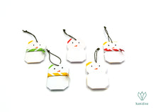 Charger l'image dans la galerie, Petits bonhommes de neige en origami