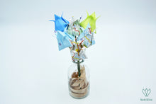 Charger l'image dans la galerie, Bouquet de tulipes en papier origami et papier recyclé