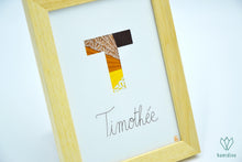 Charger l'image dans la galerie, Cadre prénom cadeau de naissance