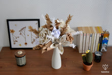 Charger l'image dans la galerie, Bouquet de fleurs en papier recyclé et papier origami