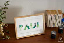 Charger l'image dans la galerie, Cadeau de naissance cadre enfant avec prénom