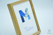 Charger l'image dans la galerie, Cadre prénom cadeau de naissance