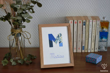 Charger l'image dans la galerie, Cadre prénom cadeau de naissance