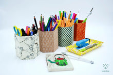 Charger l'image dans la galerie, 4 pots à crayons en papier japonais