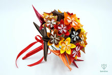 Charger l'image dans la galerie, Bouquet automnal en papier origami