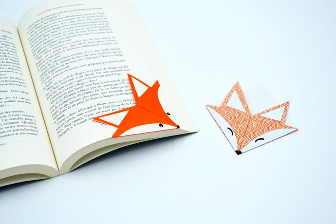 Tuto : marque-page renard en origami