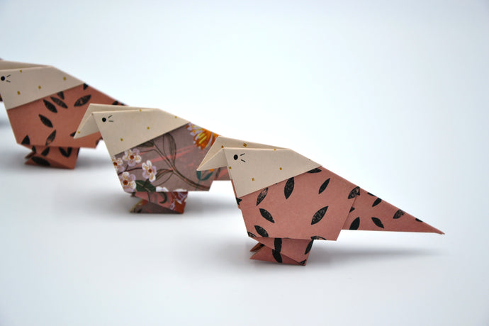 Tuto : moineau en origami