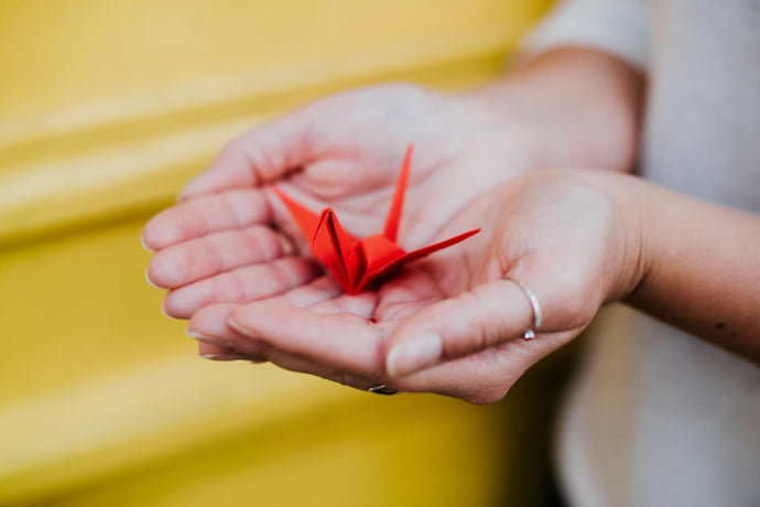 Tuto : grue en origami